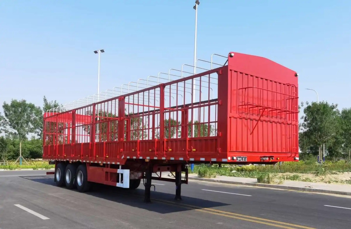 3-Axle Fence Semi Trailer