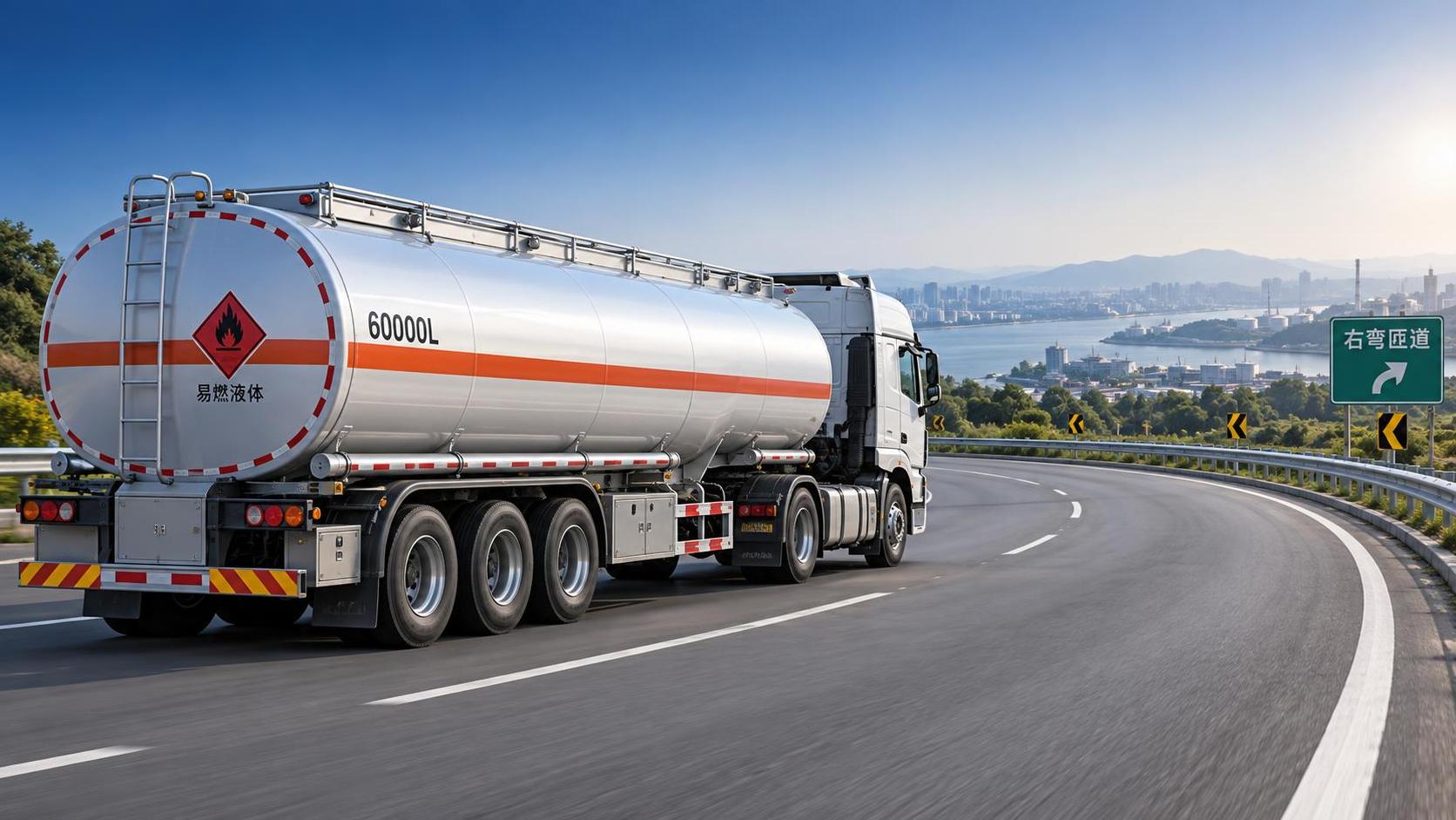 Comment réduire le risque de renversement avec une citerne de carburant à col de cygne de 60 000 L à 3 essieux