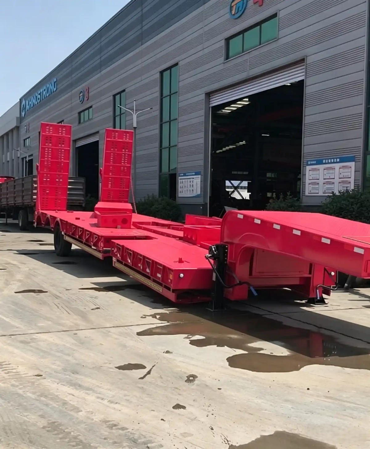 Extendable Low Bed Trailer