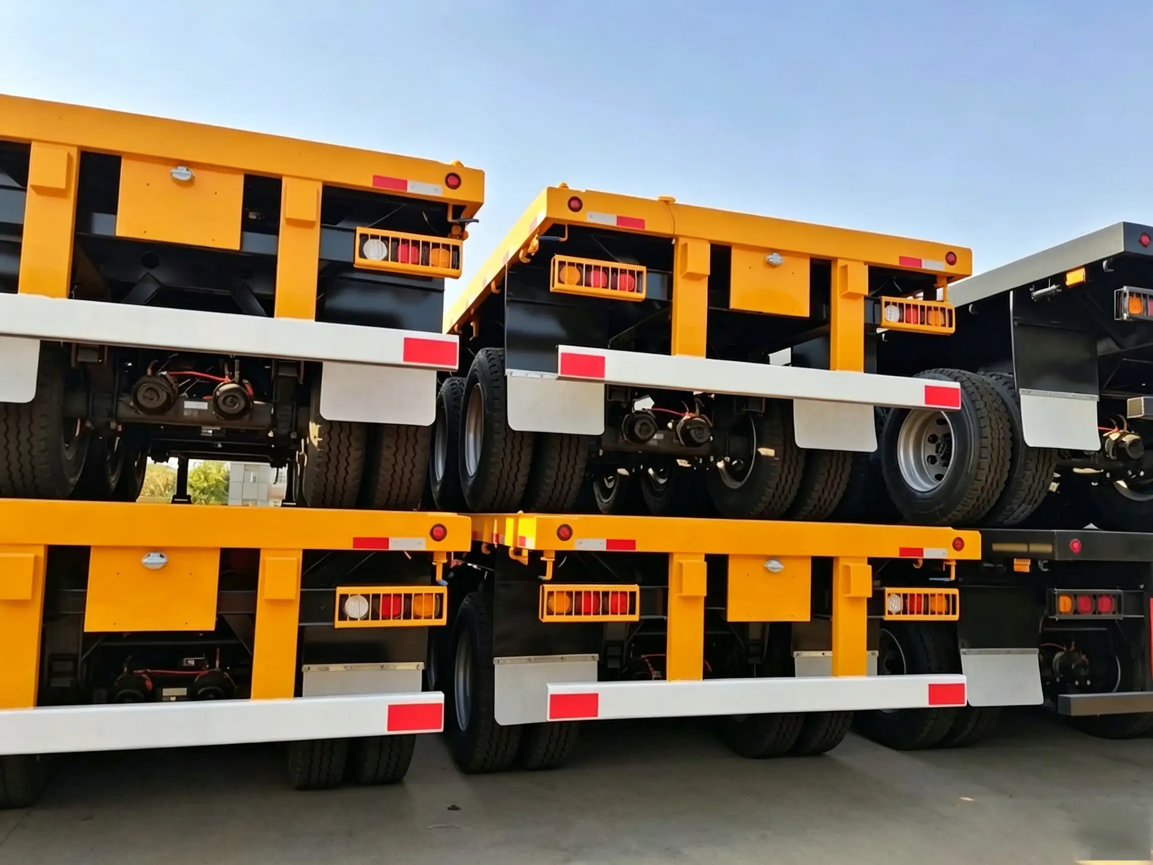 Apakah Trailer Flatbed 3 Gandar 12,5 m Cocok untuk Muatan Baja Anda?
