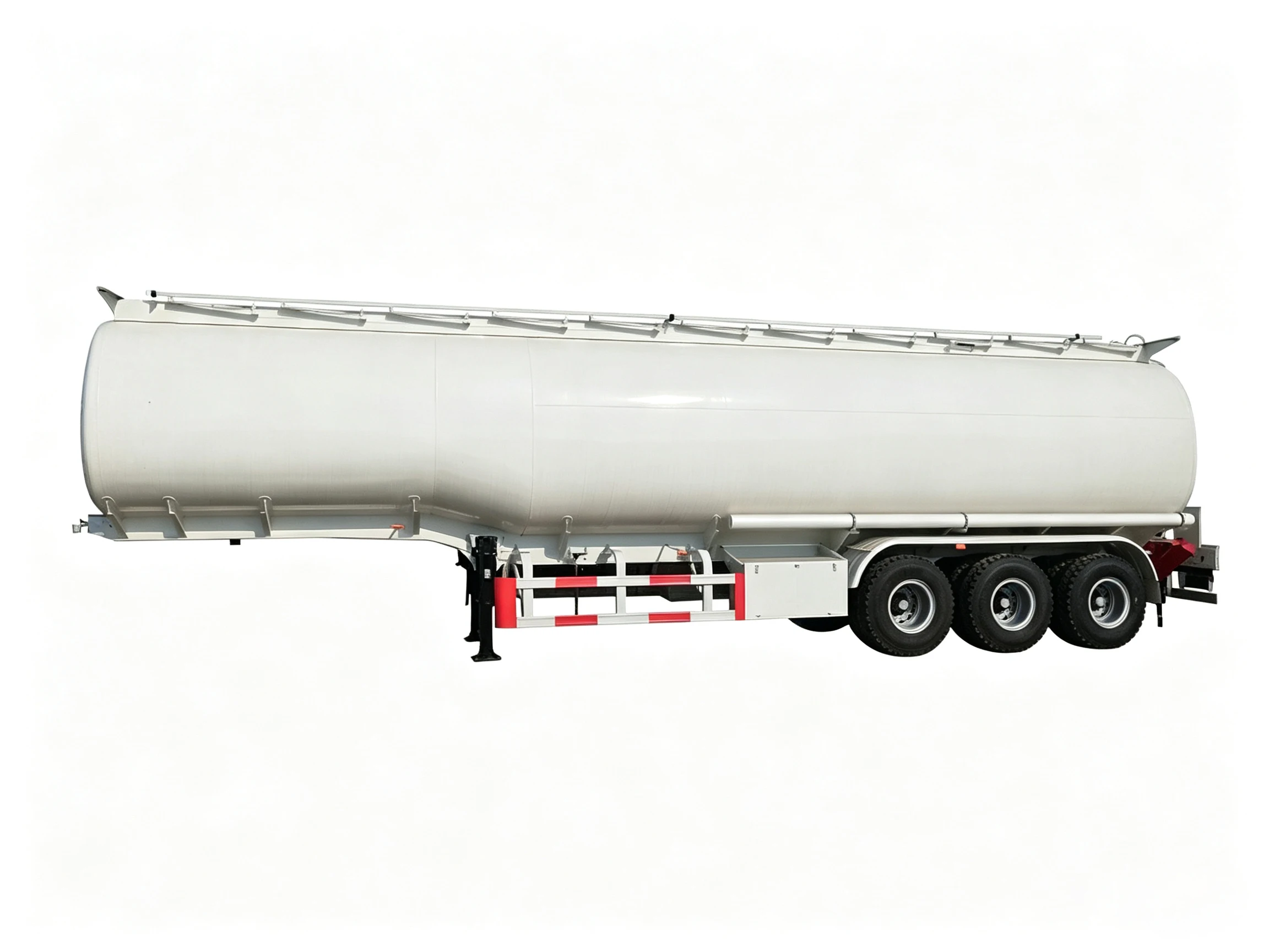 Trailer Tangki Bahan Bakar Gooseneck 3 Gandar 60000L