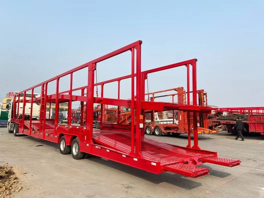 Semi-Trailer Pengangkut Mobil 2 Gandar
