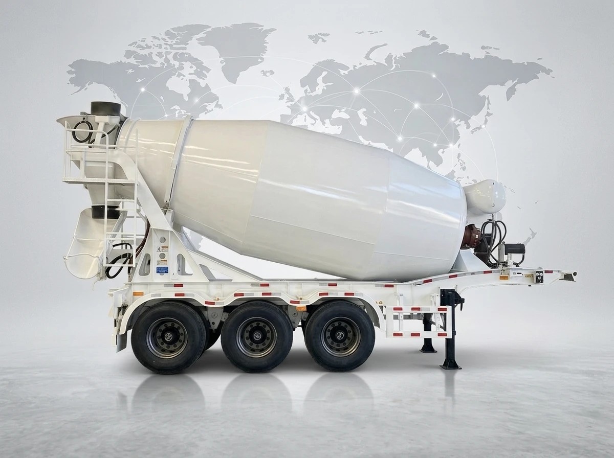 Concrete Mixer Trailer Concrete Mixer Trailer