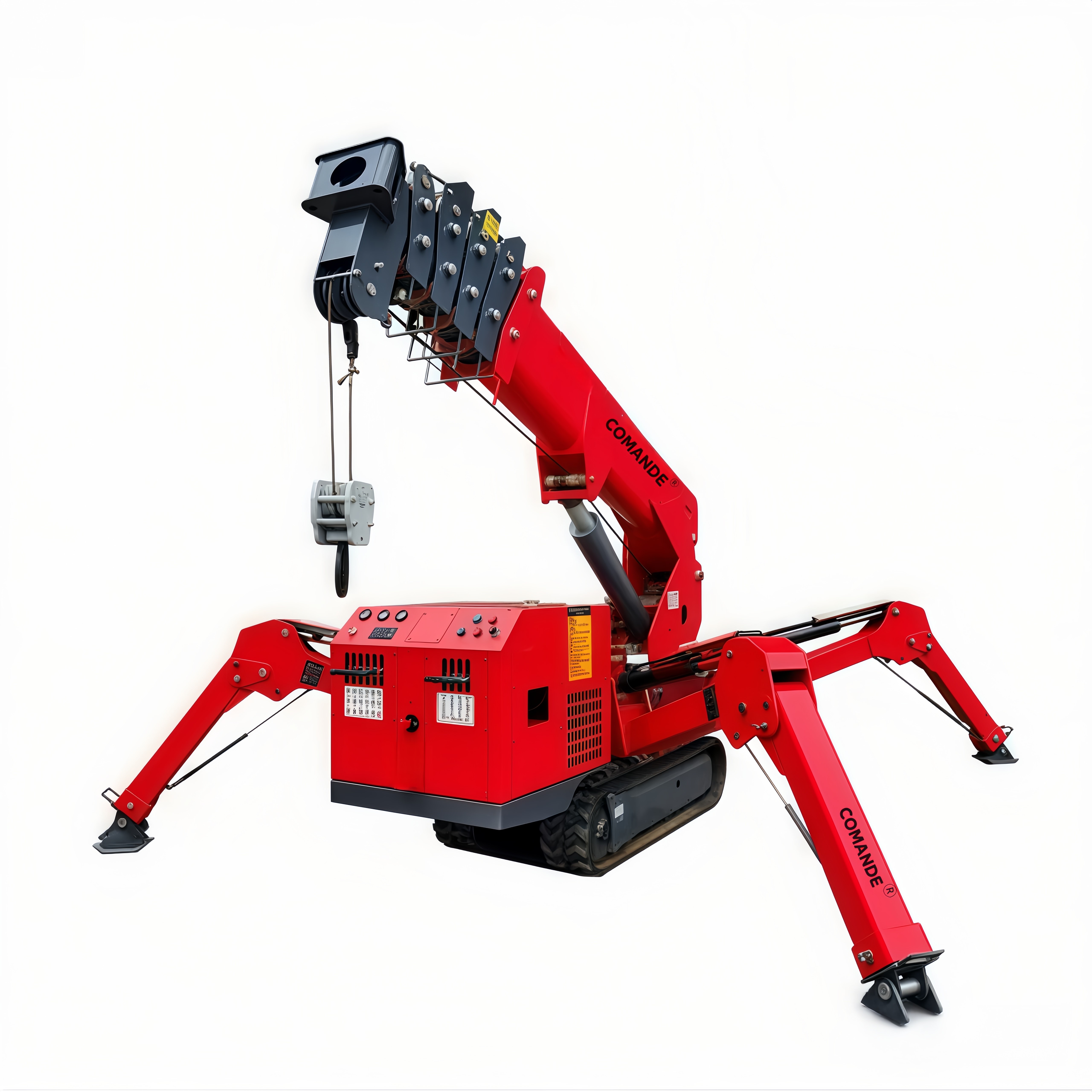 Transport clearance checks before mobilizing a 16Ton Top-Grade Heavy Spider Crane