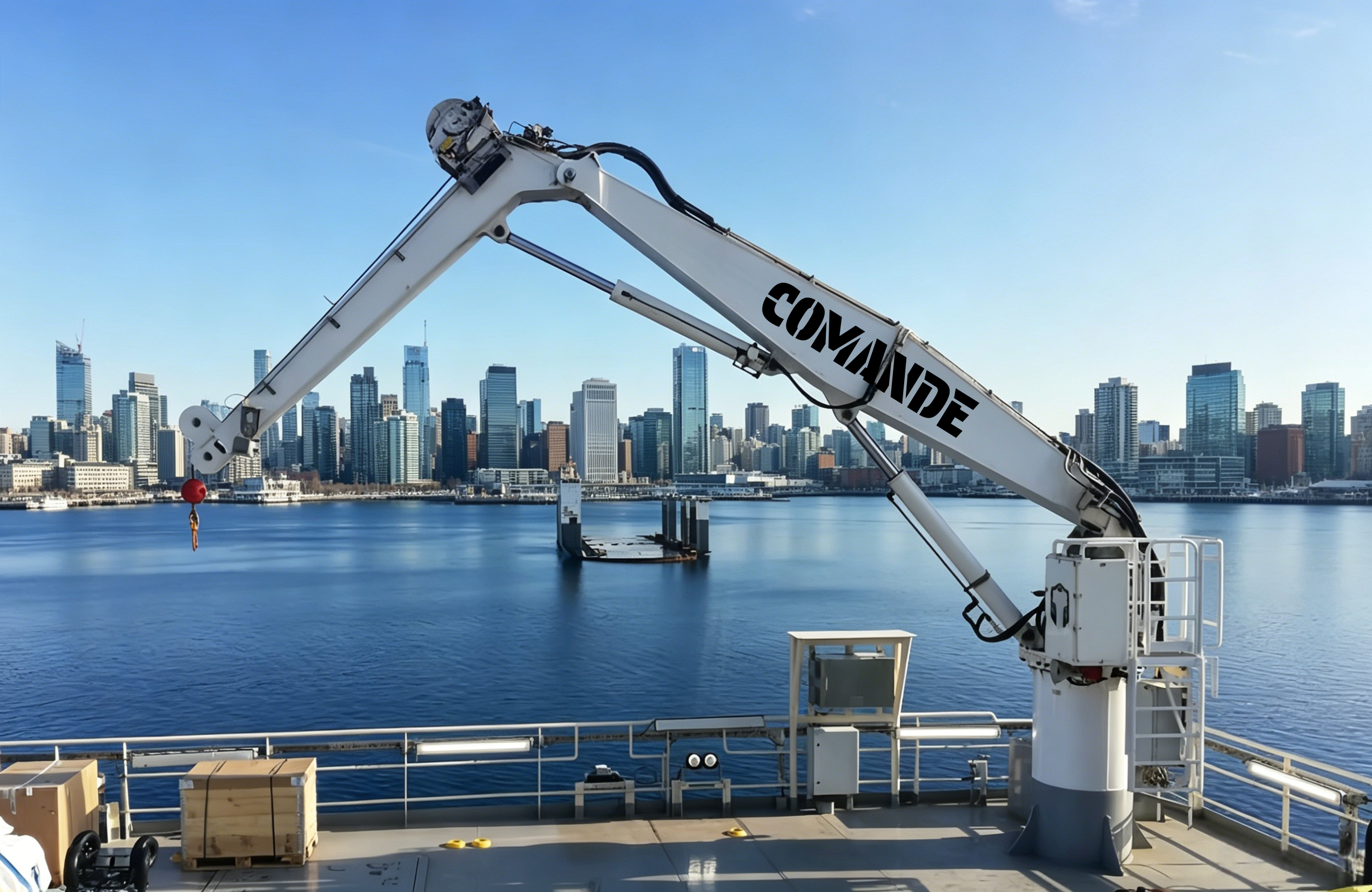 Why vessel motion changes a marine crane's safe lifting capacity