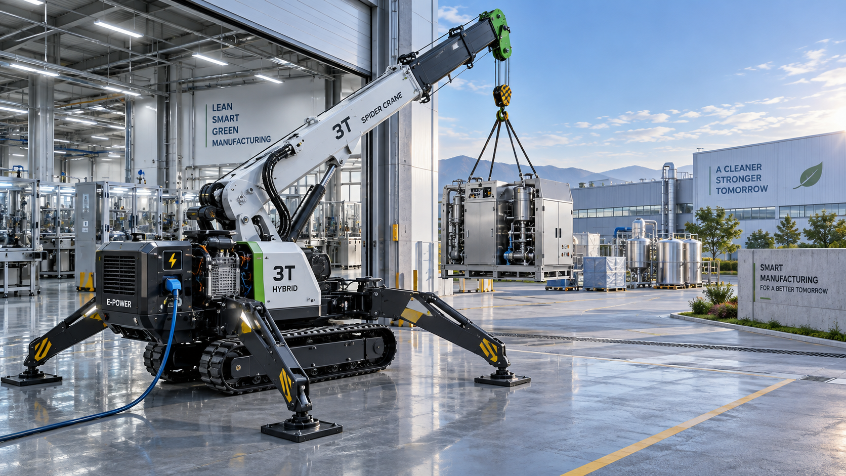 When dual power prevents downtime on mixed indoor and outdoor lifts