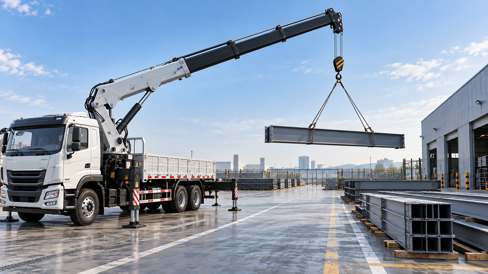 Can a Straight Boom Crane Hoist and Slew at the Same Time Safely?