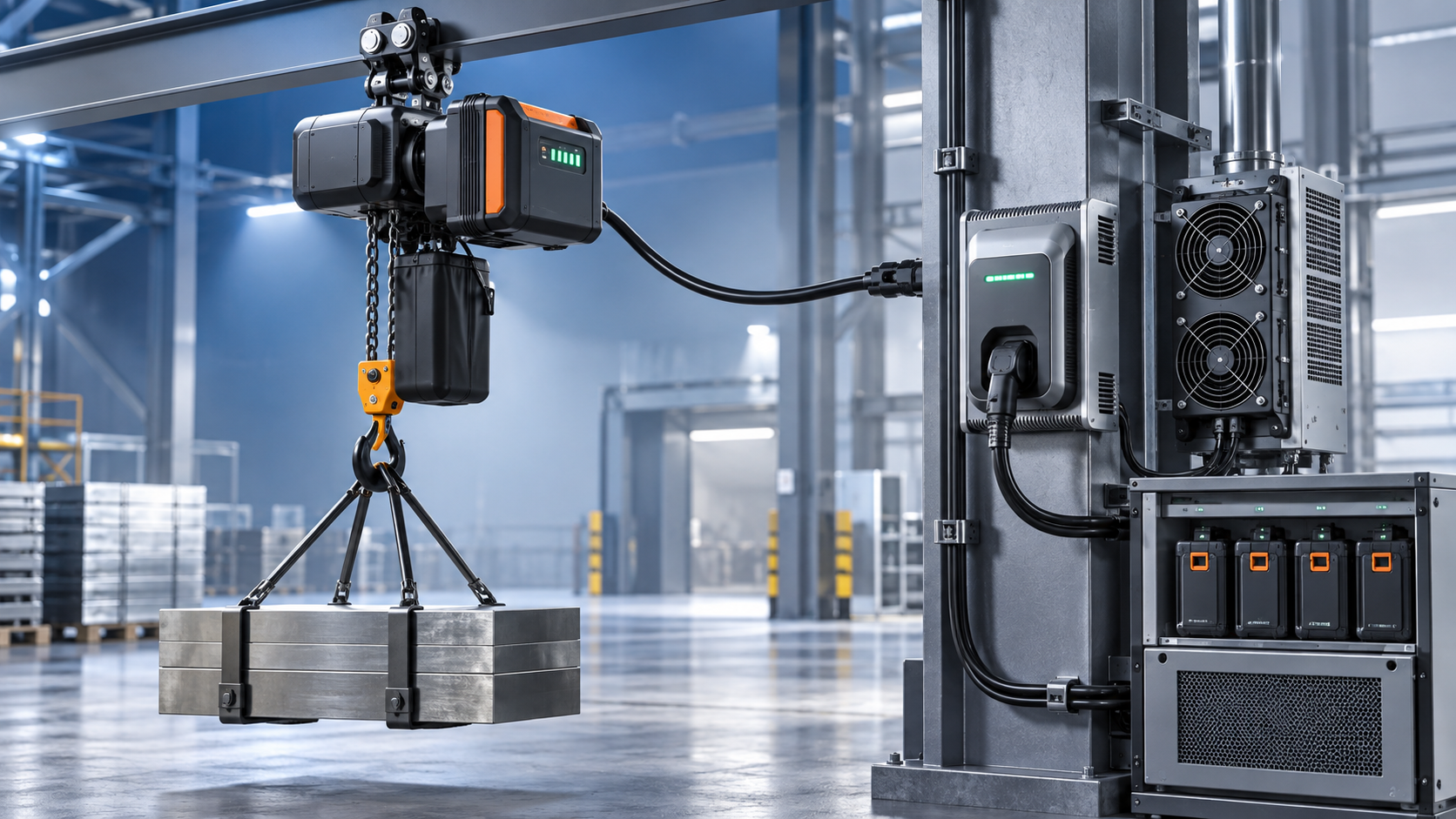 Battery Management Features to Check Before Buying Lithium-Powered Hoists