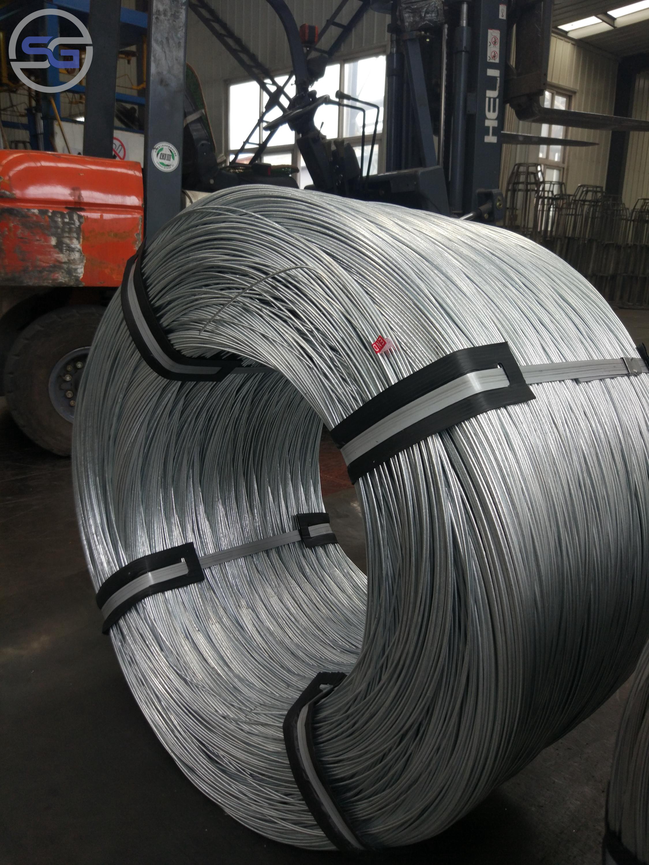 100-300g/m2 Galvanlized Steel Wire