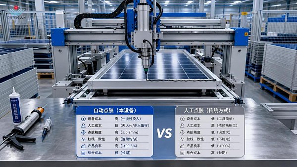 Solar PV Panel Frame Adhesive Dispenser vs Manual Gluing: Cost and Quality Tradeoffs