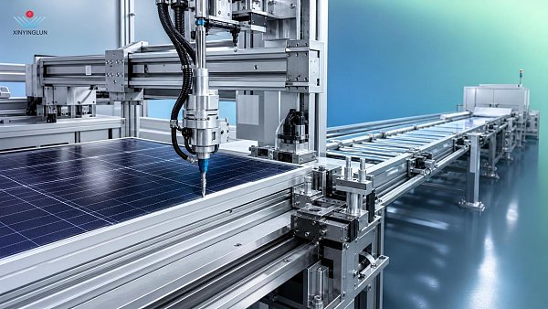 Can a Non-Standard Solar Panel Gluing and Framing Line Be Modified?