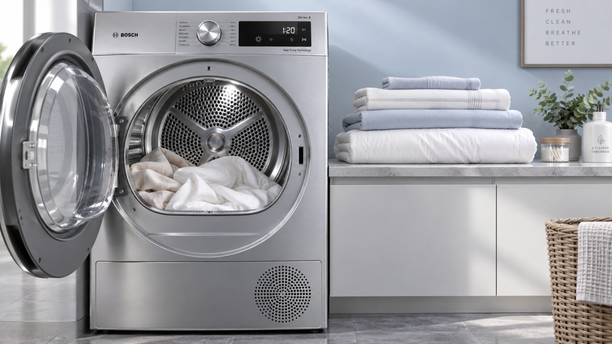 Sécher les draps sans les emmêler : conseils de chargement du sèche-linge et de choix du cycle
