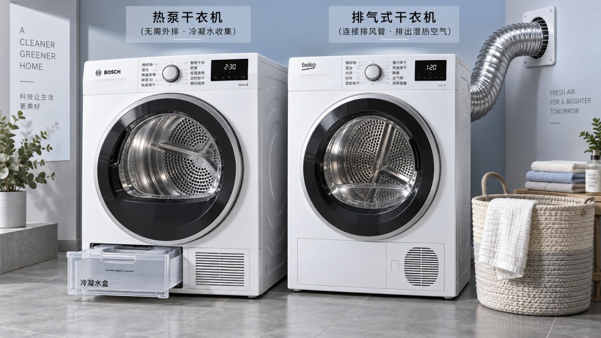 Are Heat Pump Dryers Replacing Vented Models? Buyer Trade-Offs Ersetzen Wärmepumpentrockner Ablufttrockner? Abwägungen für Käufer