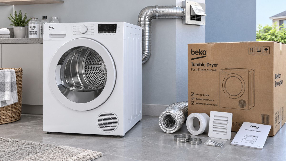 Budgétiser le sèche-linge XH80-Z711 : livraison, évacuation de l’air et installation