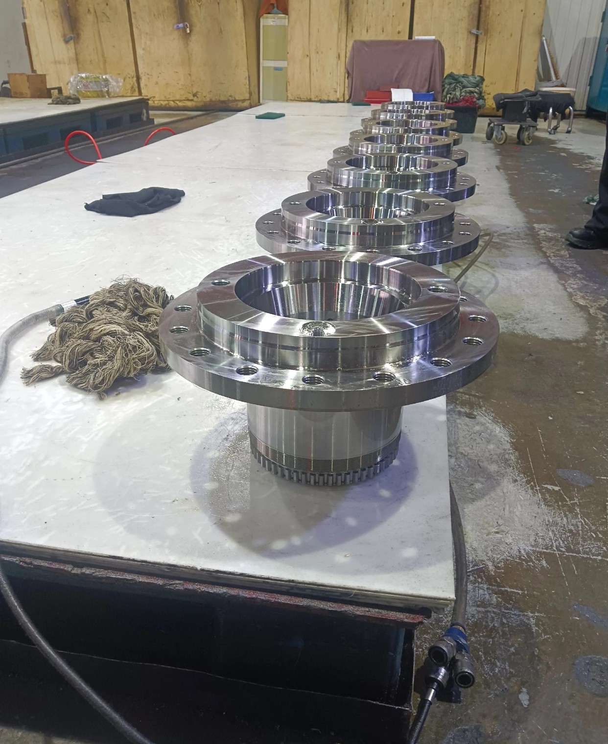 Forged cylindrical parts Forged cylindrical parts