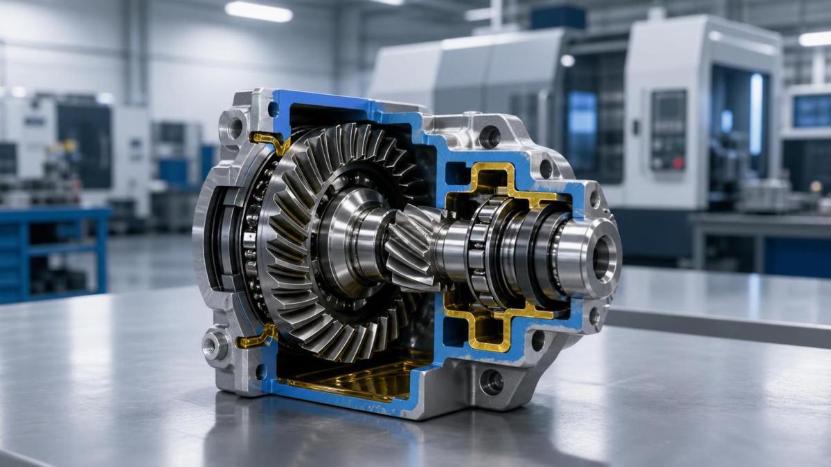 Where Internal Bevel Gears Fit in Compact Right-Angle Drive Designs
