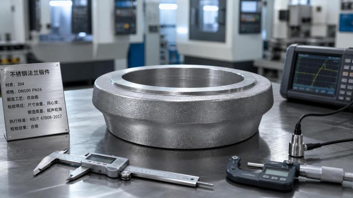 What to inspect before accepting stainless steel flange blanks