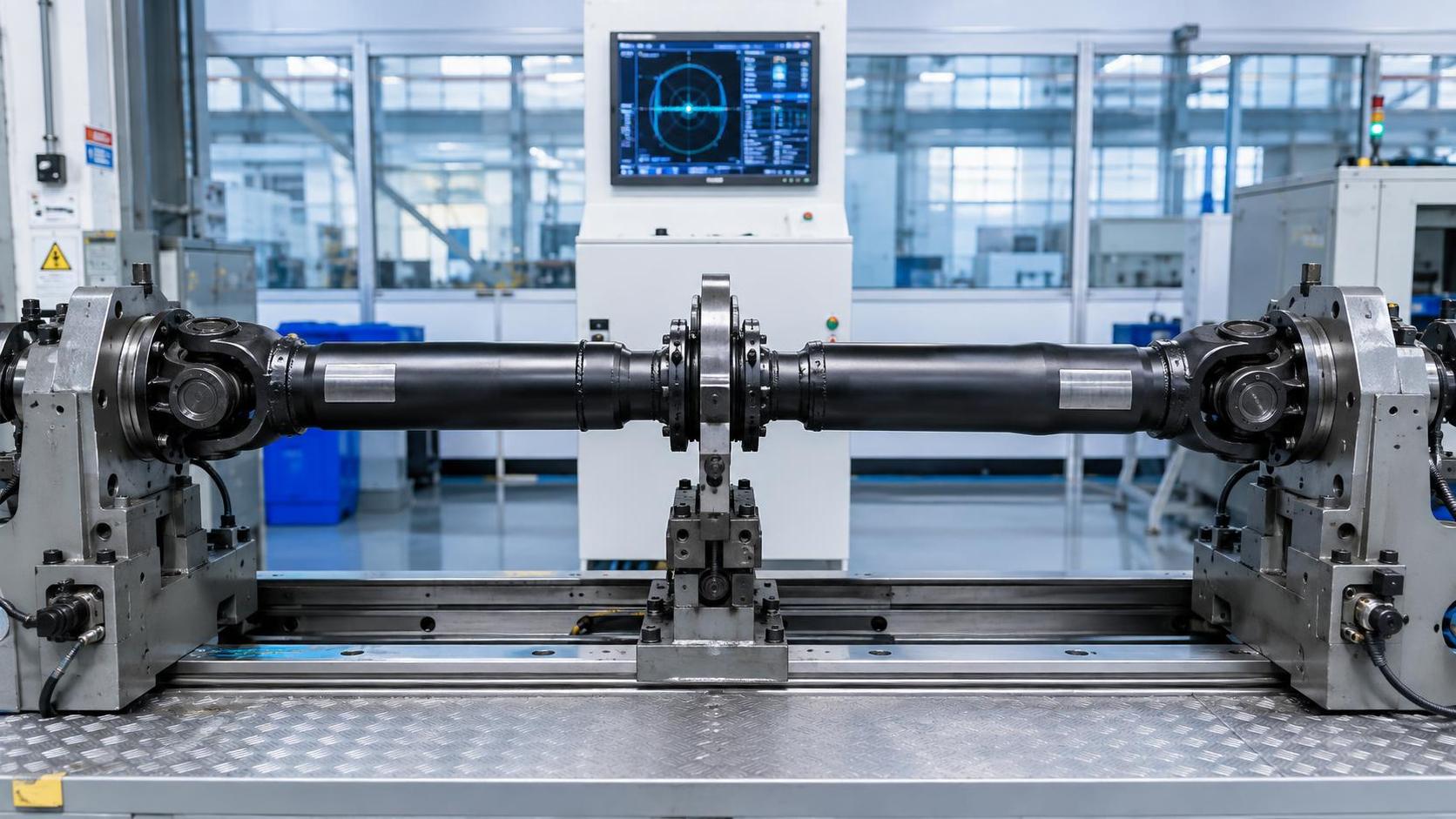 Why does a truck propshaft need dynamic balancing?