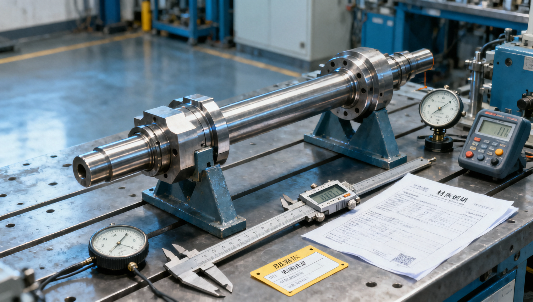 Incoming Inspection Checklist for Shaft Blanks Before CNC Machining Begins