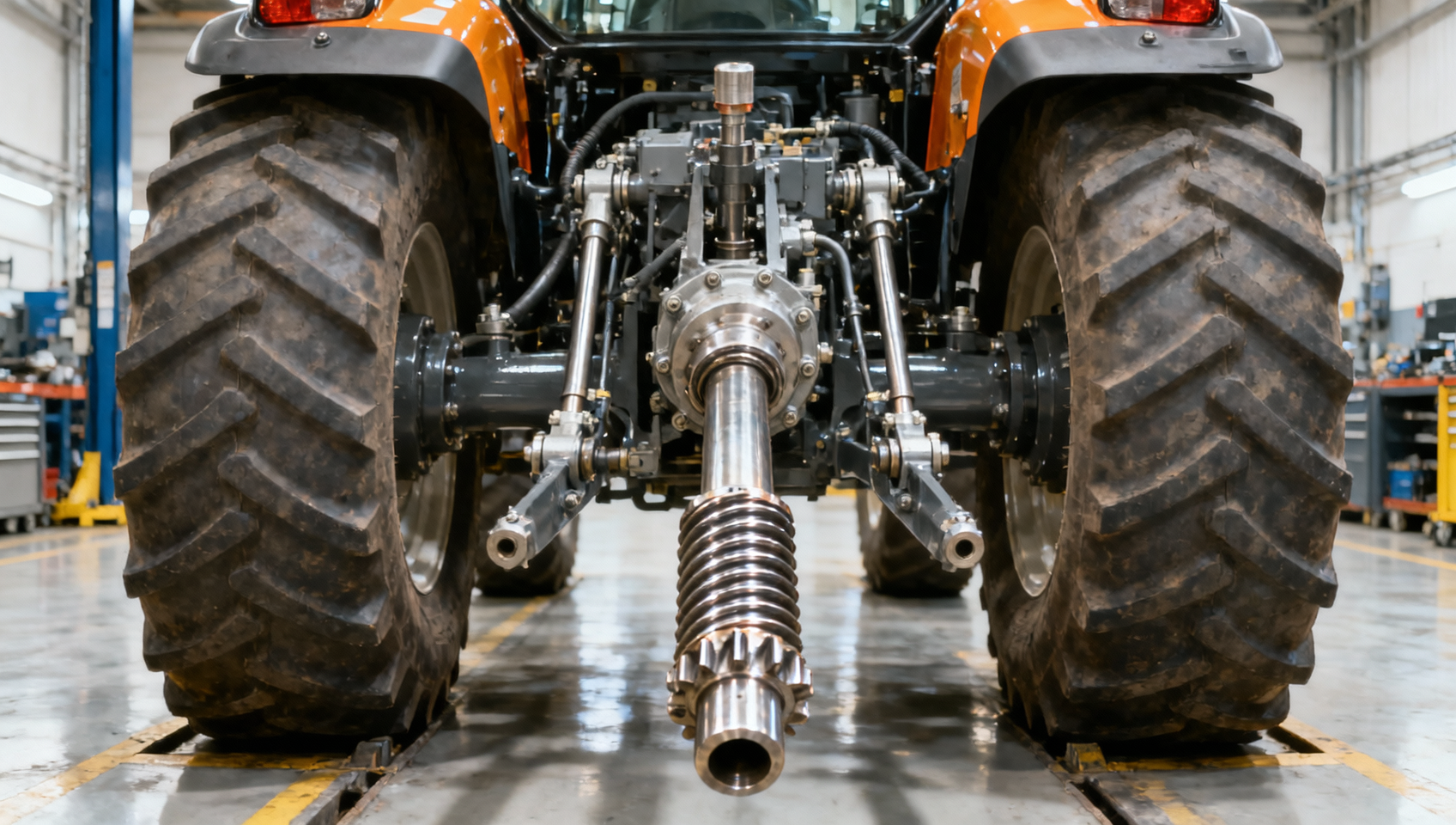 Cómo diagnosticar la vibración del árbol de transmisión de un tractor bajo carga