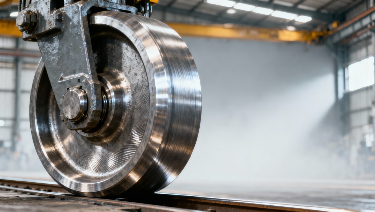 هل تتوافق عجلات الرافعات الجسرية المعروضة للبيع مع أنظمة السكك الحديدية المعتمدة وفق ISO 10113؟