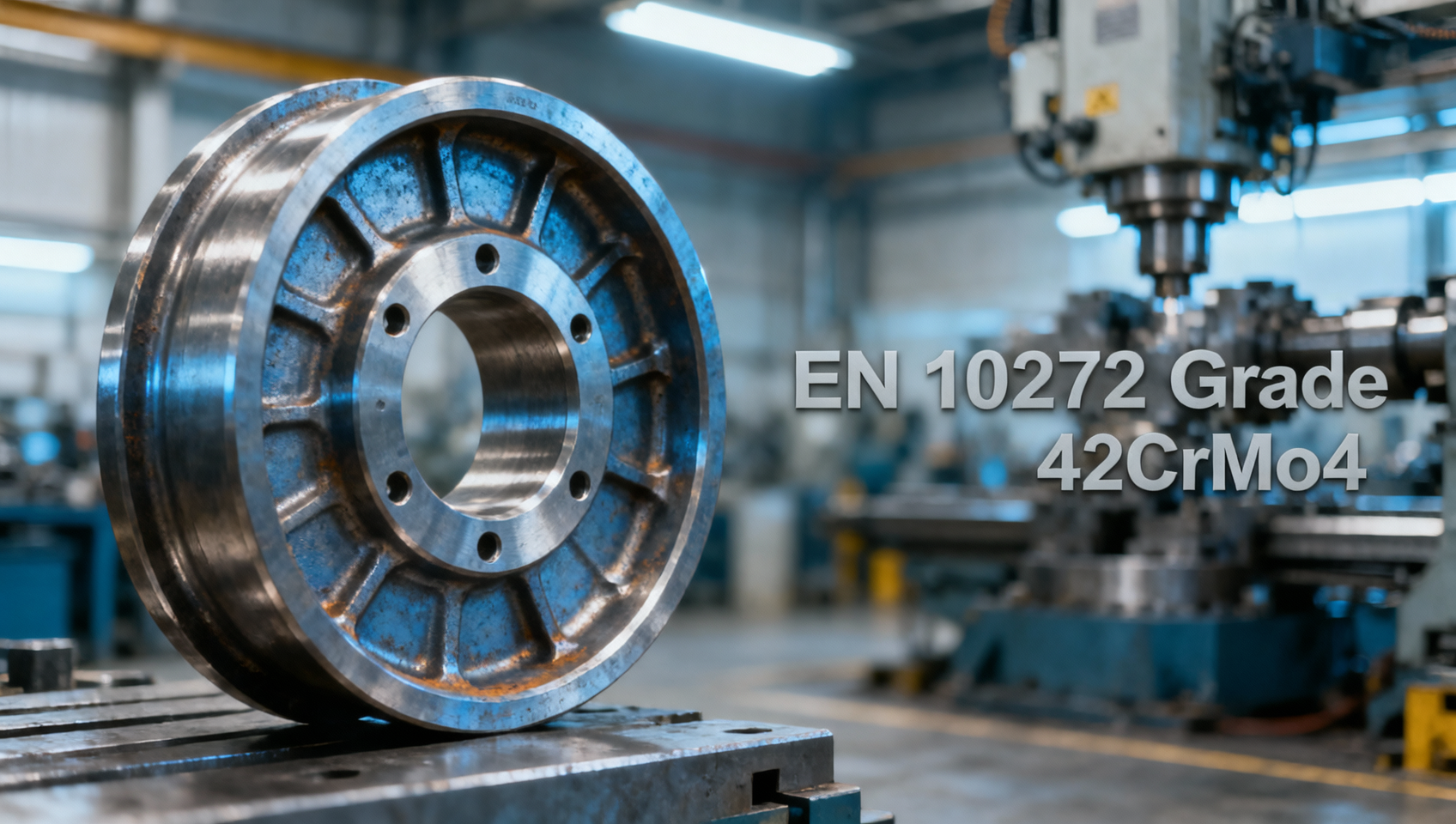 فراغات محاور العجلات لأغلفة محركات المركبات الكهربائية: لماذا يُفضَّل EN 10272 Grade 42CrMo4 على SAE 4140