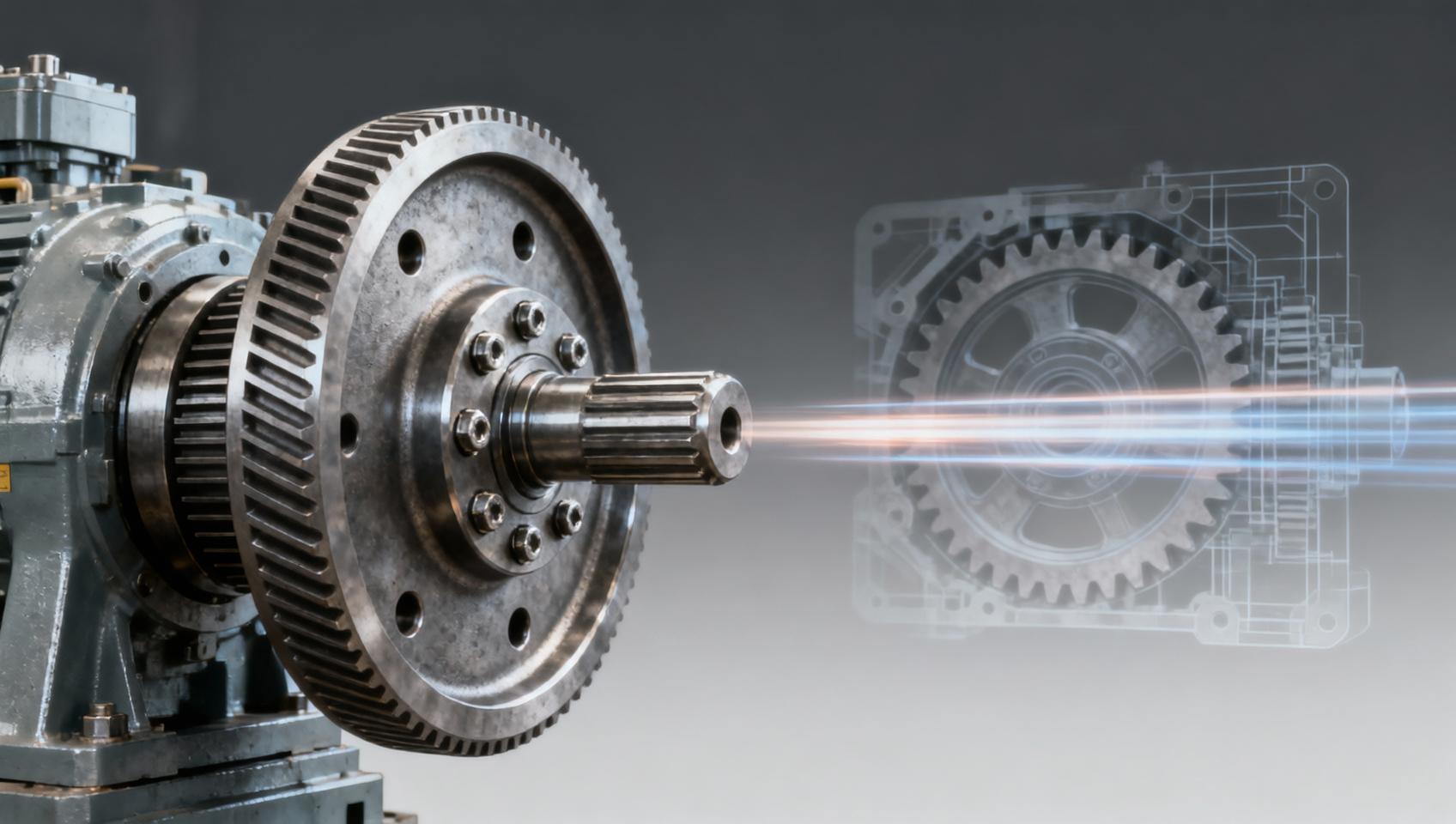 Volantes de inercia forjados en motorreductores industriales: cómo el momento de inercia afecta al par de arranque y a la estabilidad del sistema