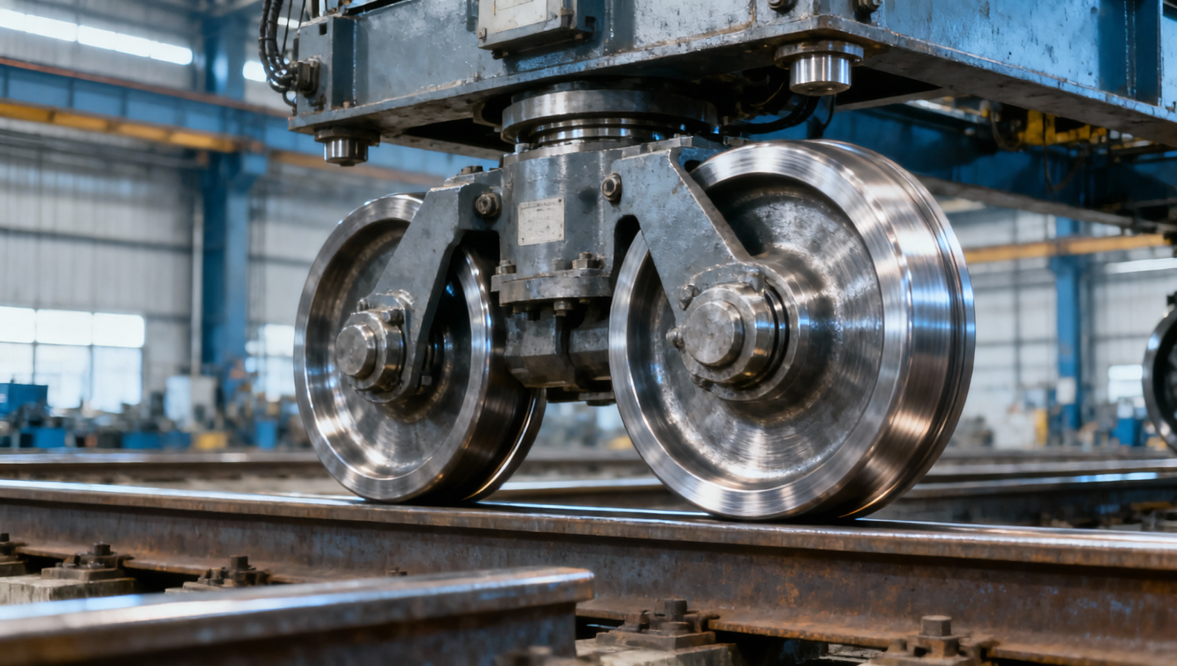 When should you choose double flange bridge crane wheels?
