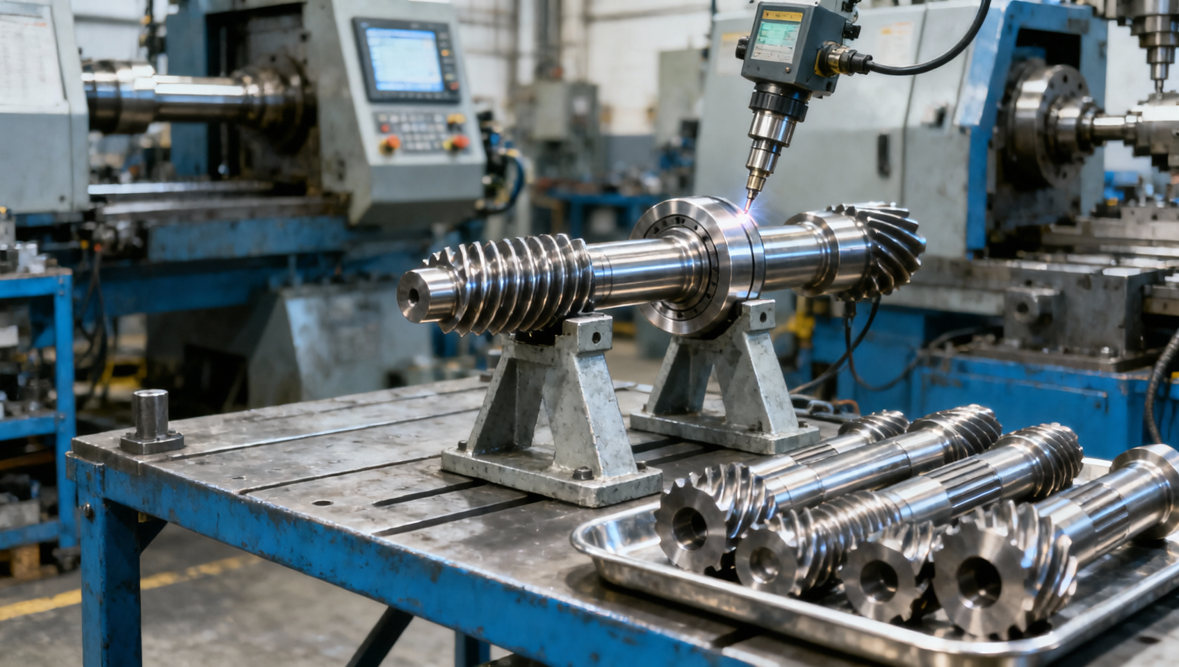 Checking IATF 16949 certification at an automotive drive shaft factory