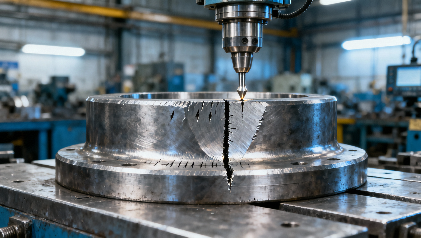 How section thickness affects hardening of alloy steel rim forgings