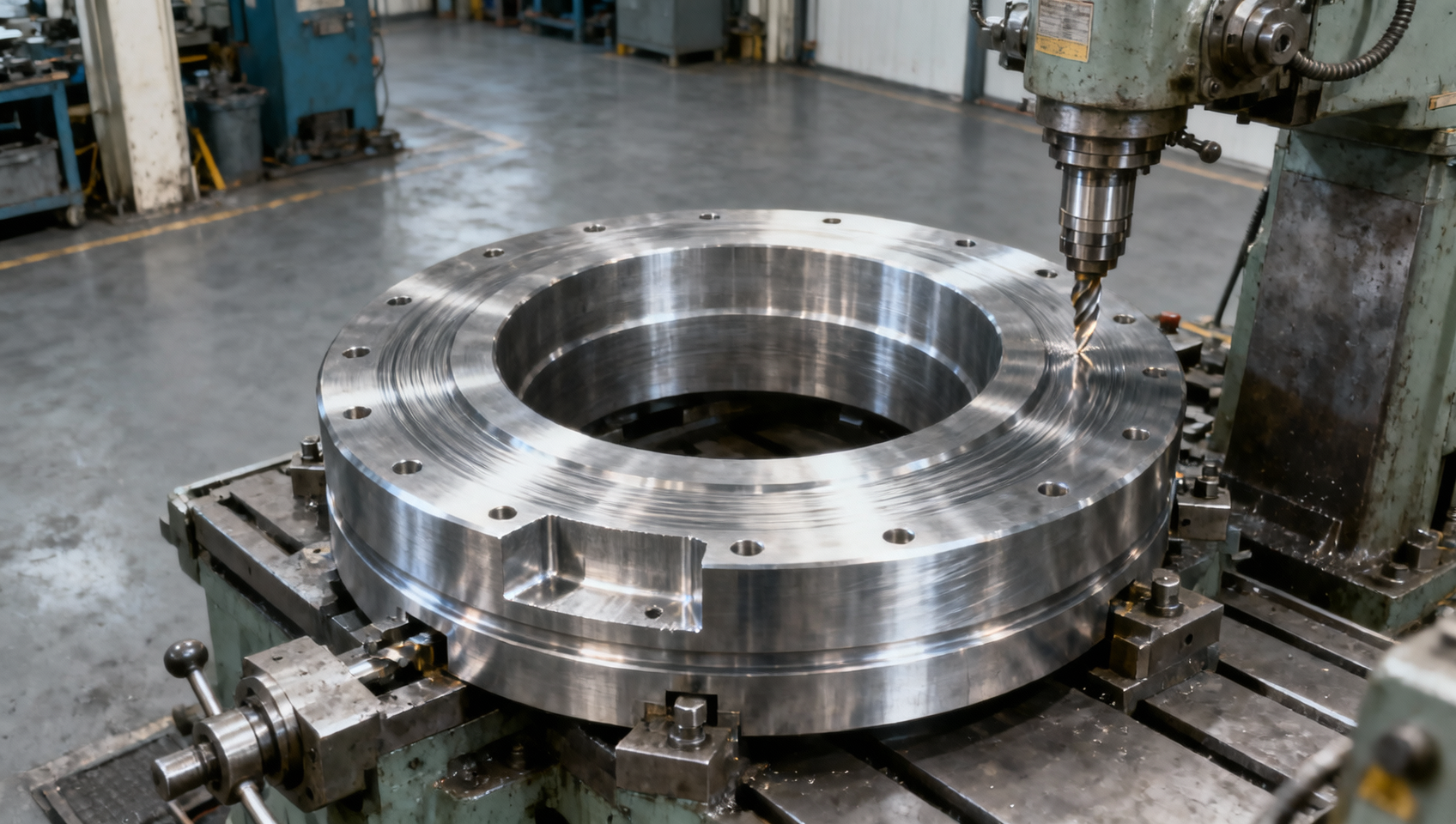 How to assess a forged flange ring manufacturer's size capacity