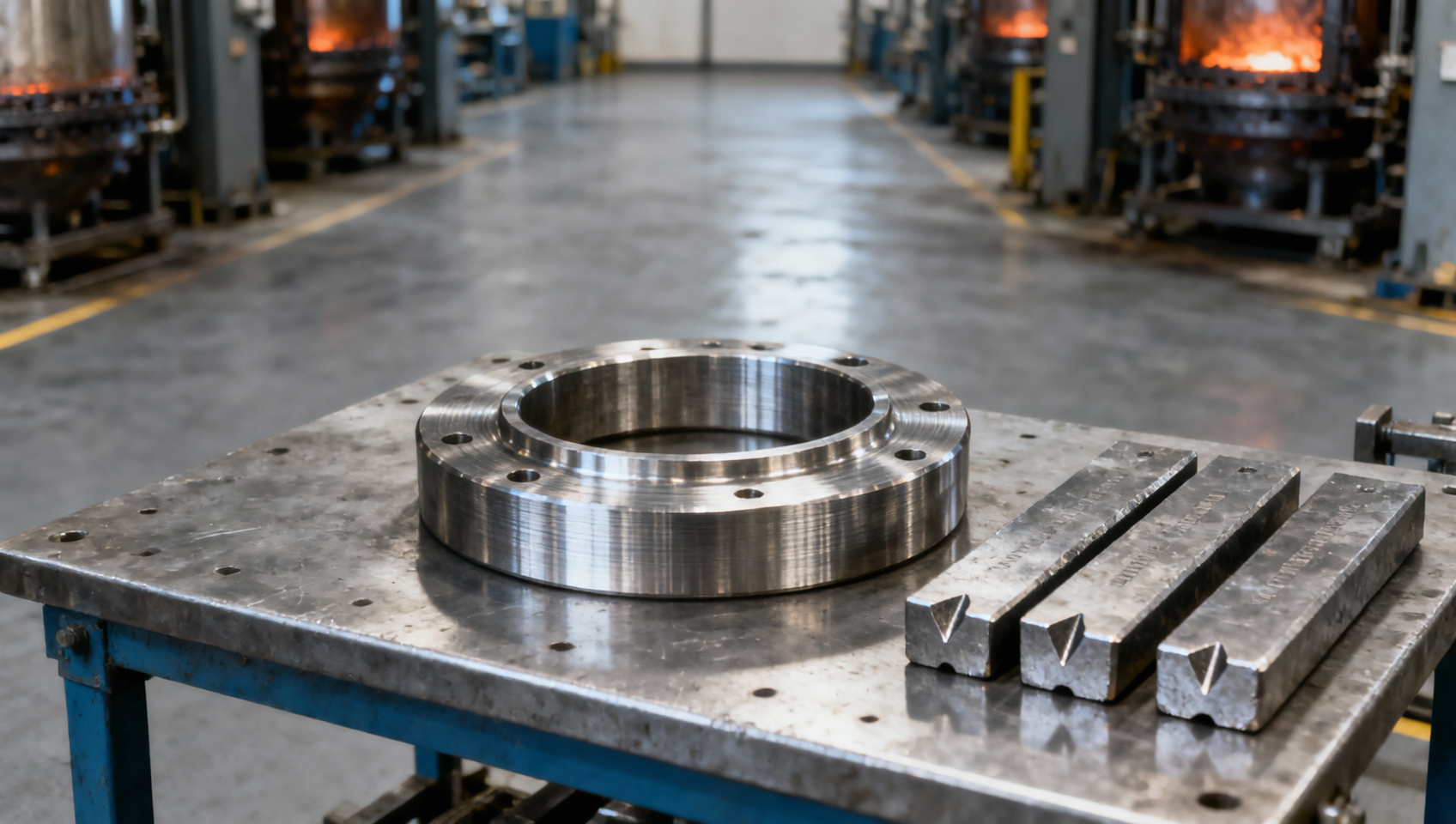 Choosing pipe forged flange ring material for low-temperature service