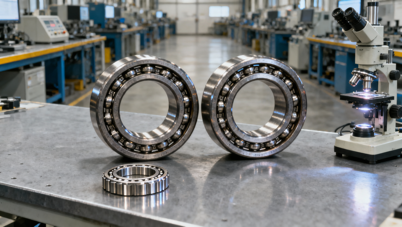 Elección entre anillos laminados sin costura para rodamientos templados en toda su sección o cementados