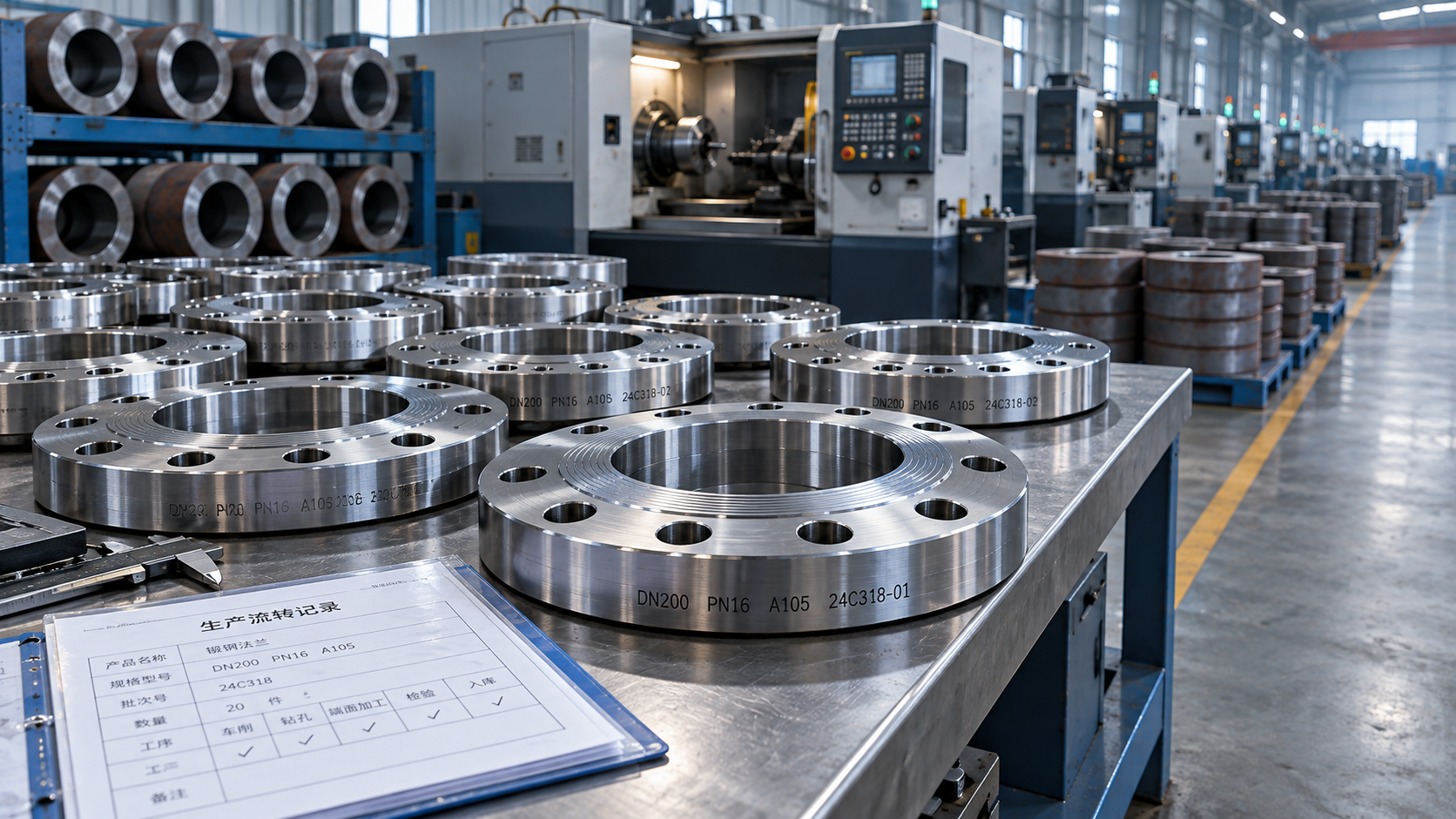 How to verify a forged flanges manufacturer's in-house capacity