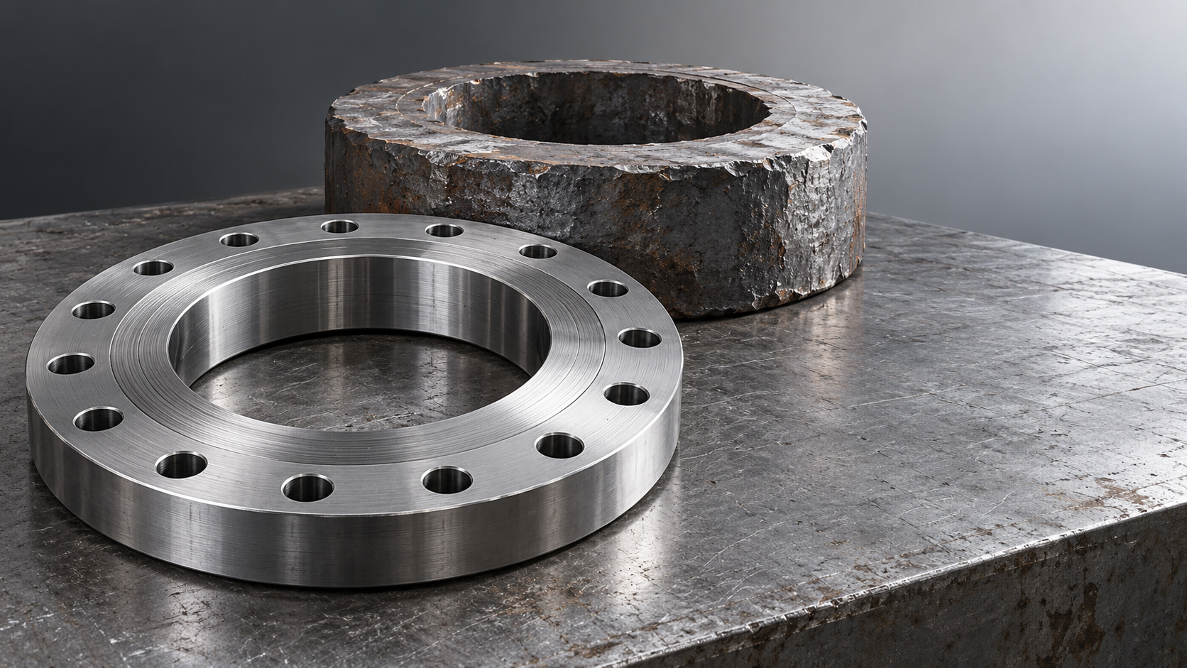 What makes a custom large diameter flange expensive to produce?