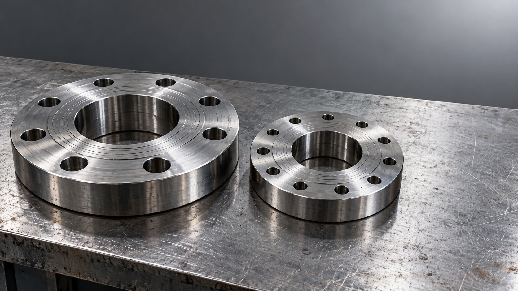 Choosing between Series A and B for a large diameter flange