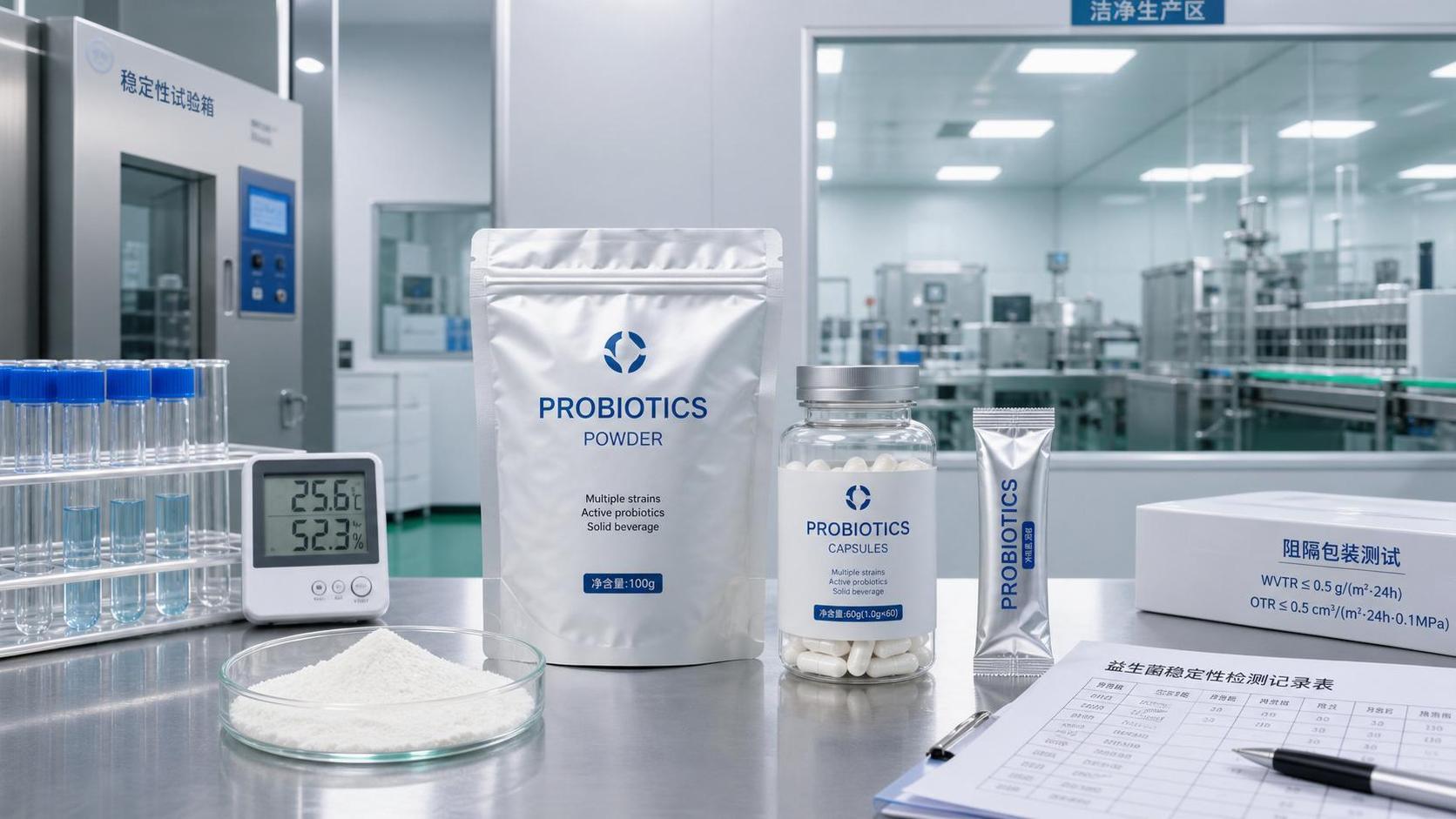 How Probiotics Stability Affects Shelf Life and Product Performance