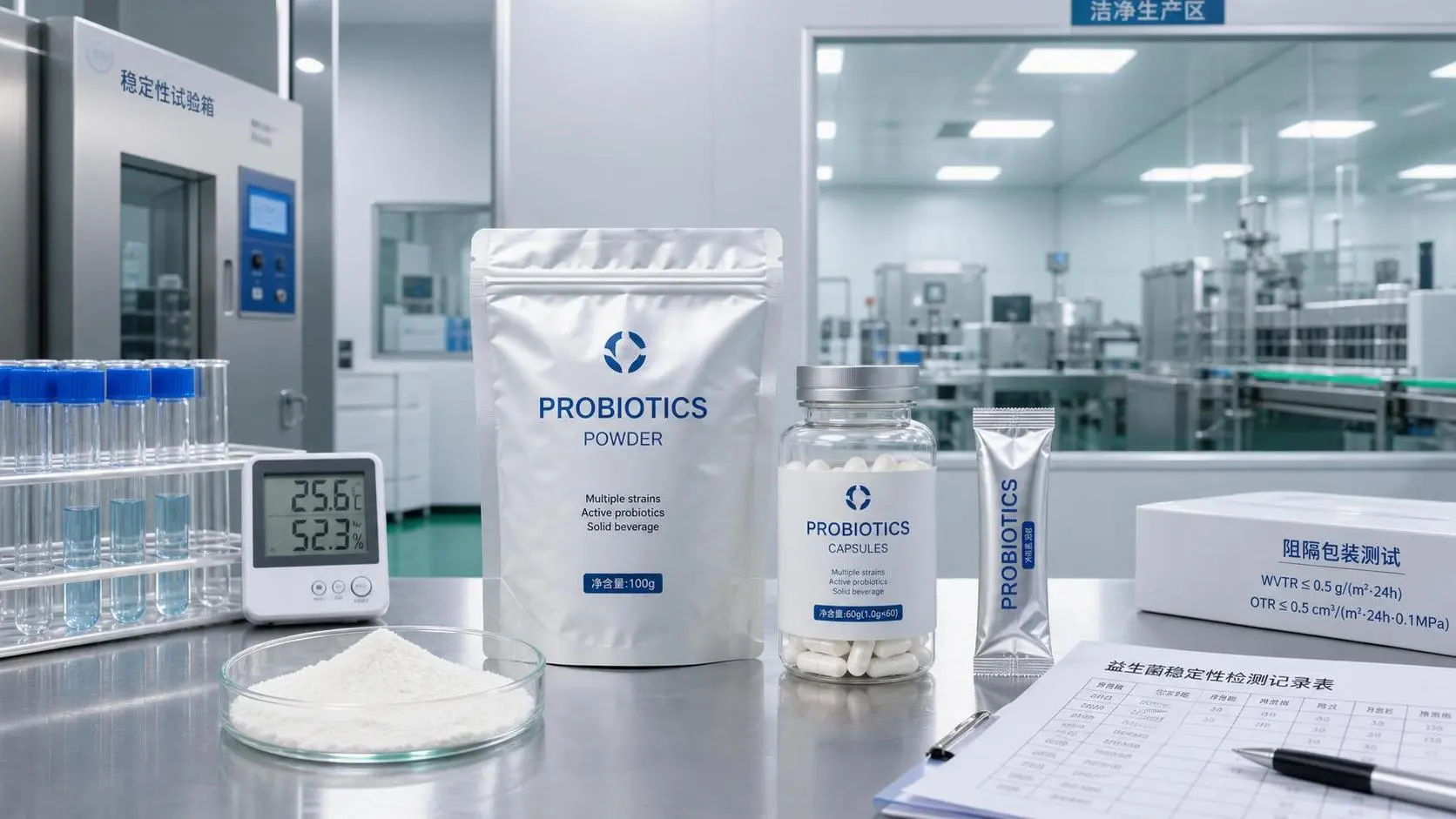 How Probiotics Stability Affects Shelf Life and Product Performance