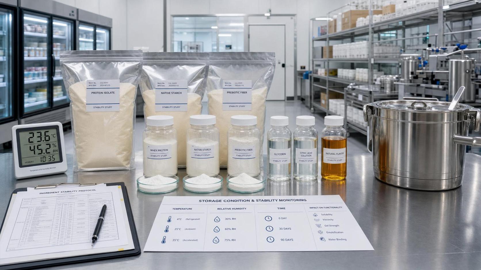 Ingredient Functionality Stability Improvement: What Affects Performance in Storage and Processing?