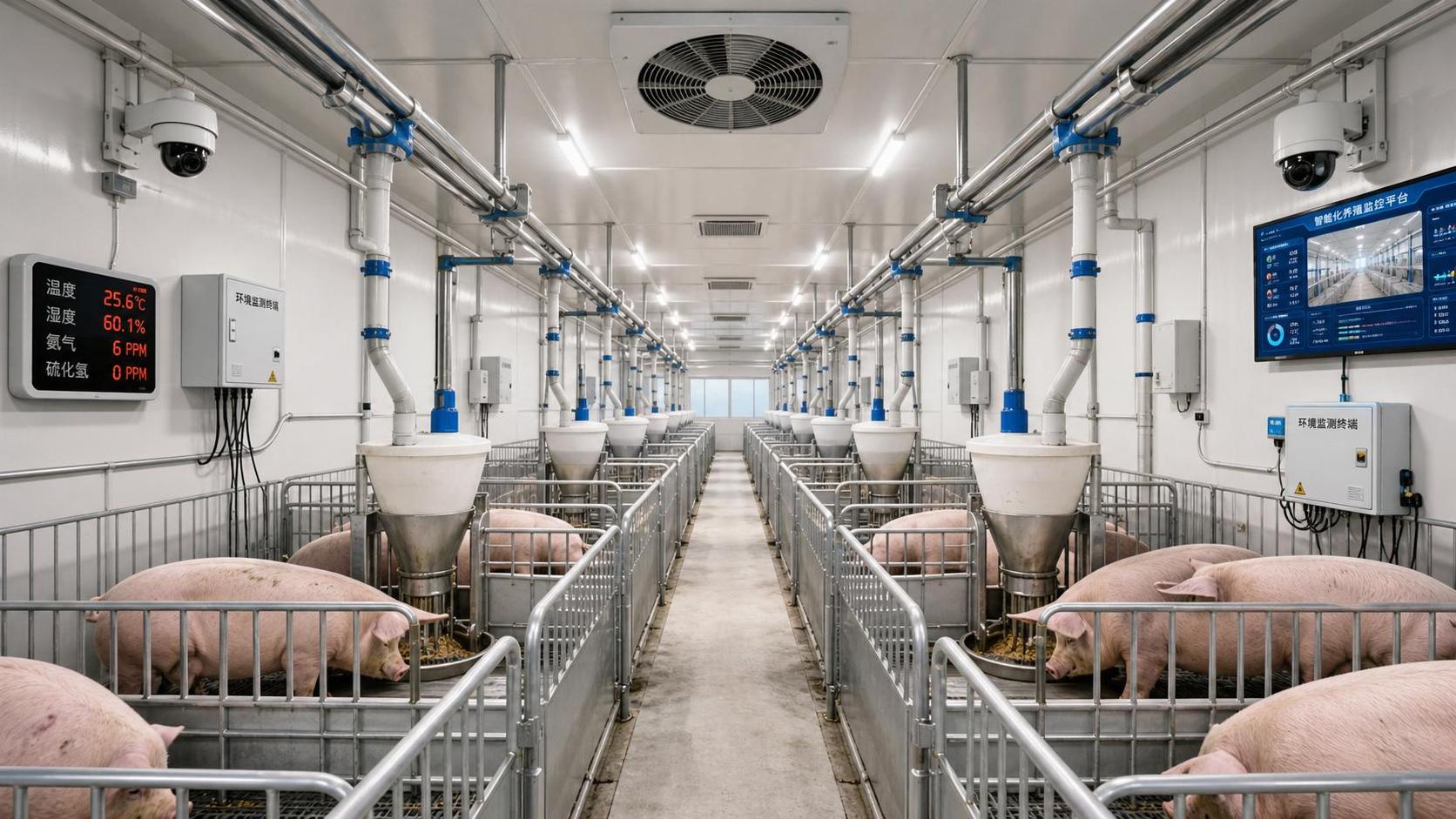 Automated Swine Farming Systems: What Problems They Solve in Feeding, Ventilation, and Monitoring