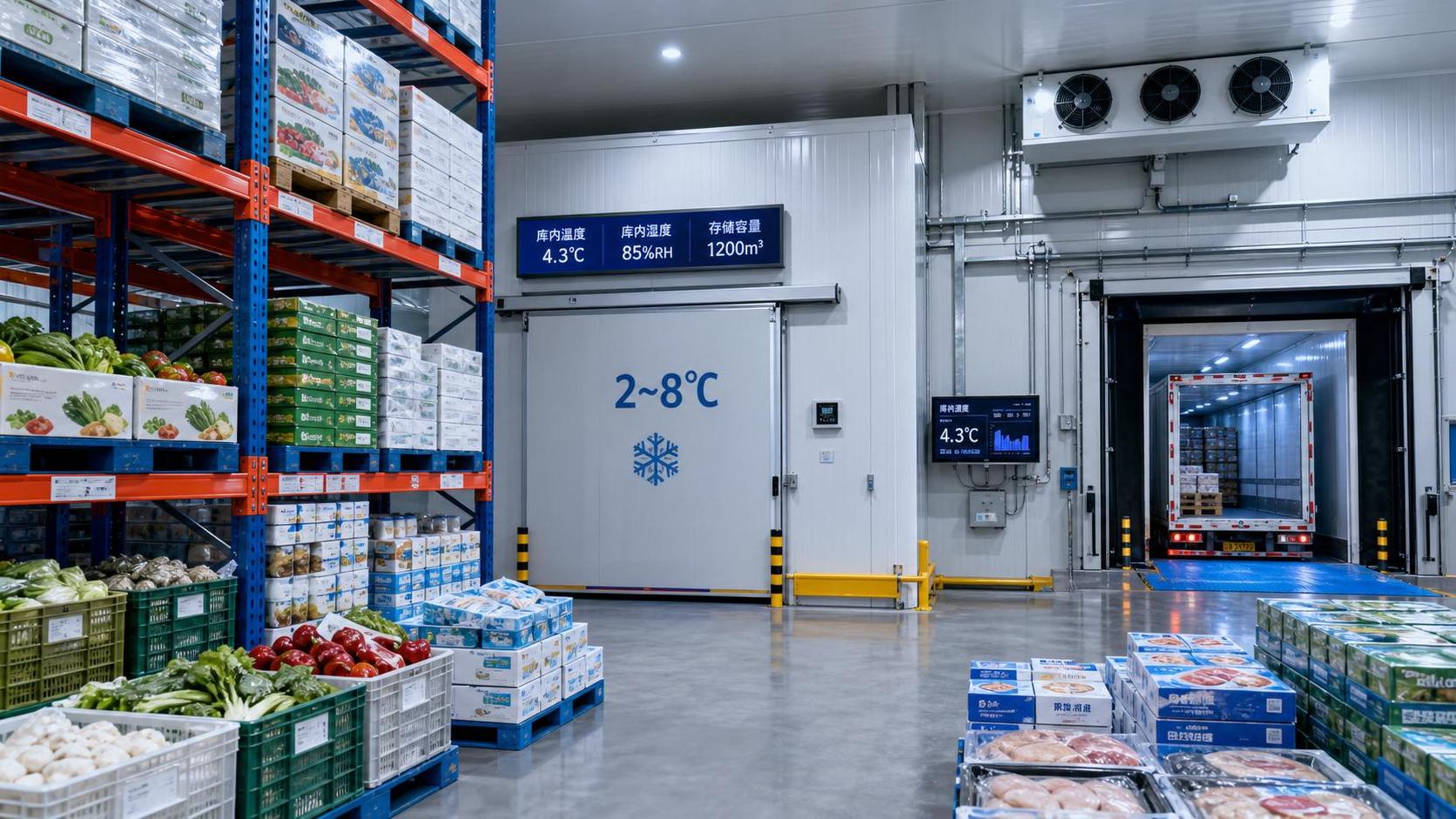 How to Choose Cold Chain Equipment for Food: Key Temperature and Capacity Factors
