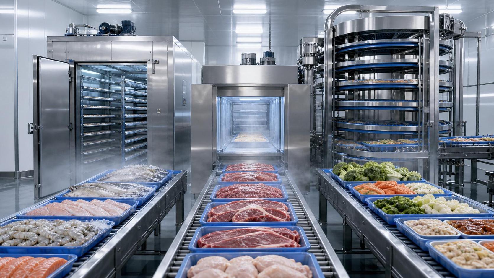 Blast Freezing Systems Explained: Key Types, Temperature Ranges, and Product Fit