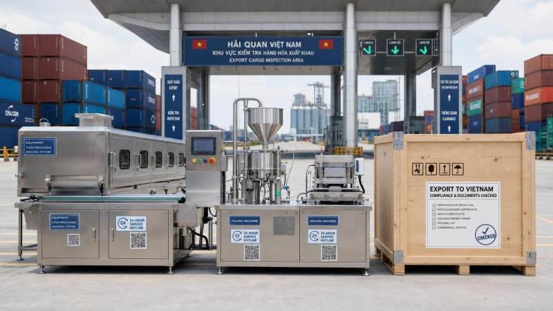 Vietnam Rule Takes Effect on Labels for Food Machinery