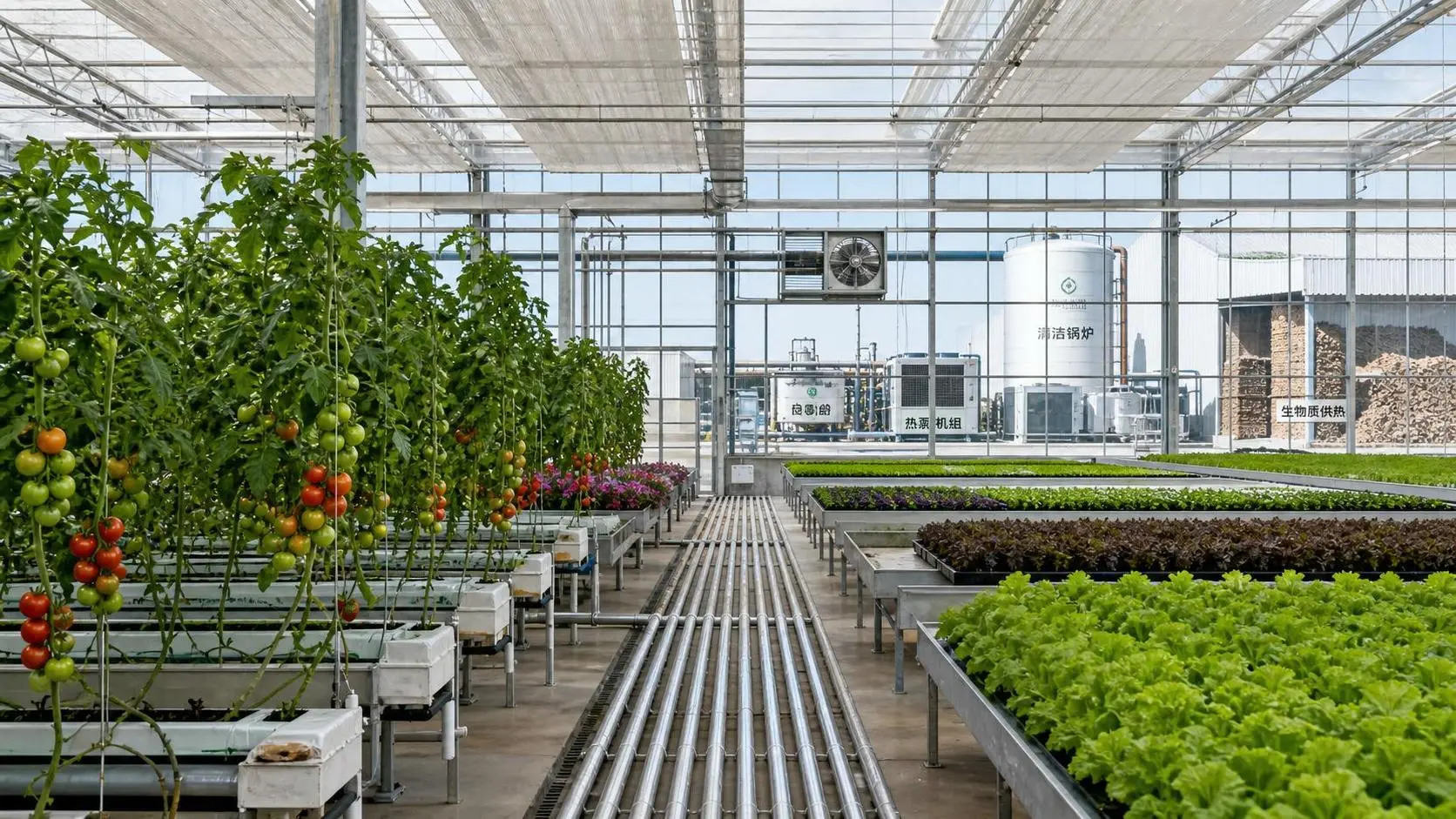 Energy Efficient Greenhouse Heating Options Compared by Crop Type, Fuel, and Payback