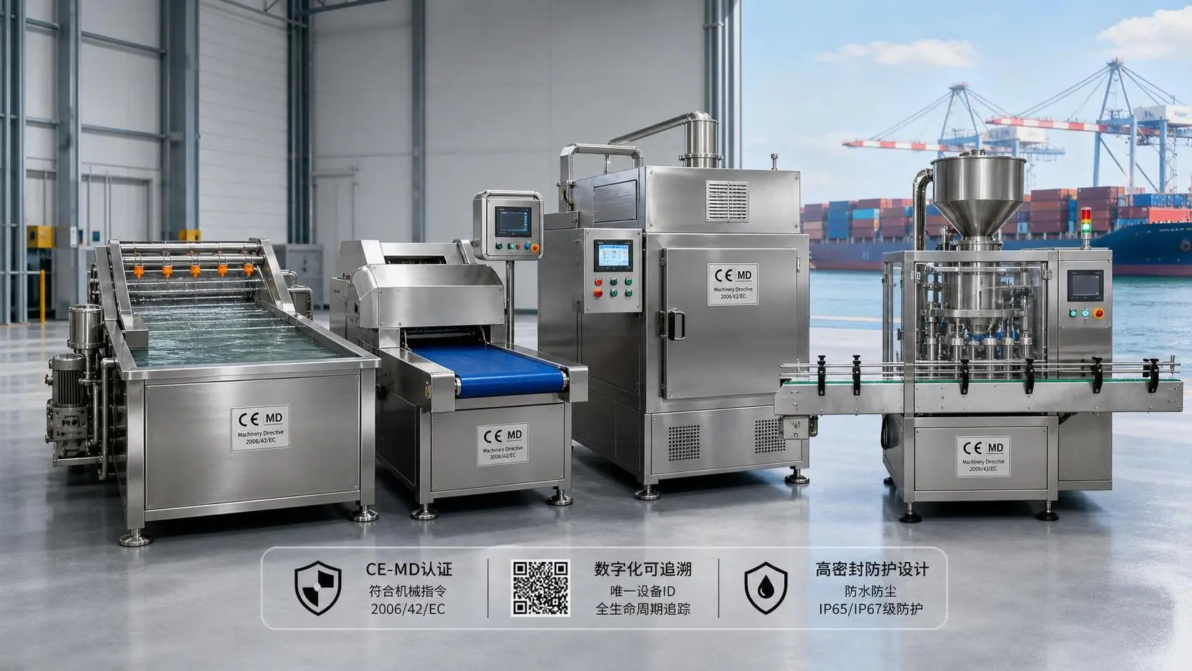 EU Rule Takes Effect for CE-MD Checks on Food Machinery