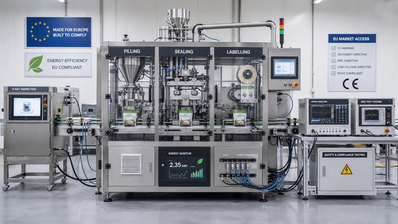EU Rule Mandates Energy Monitoring in Food Packaging Machines