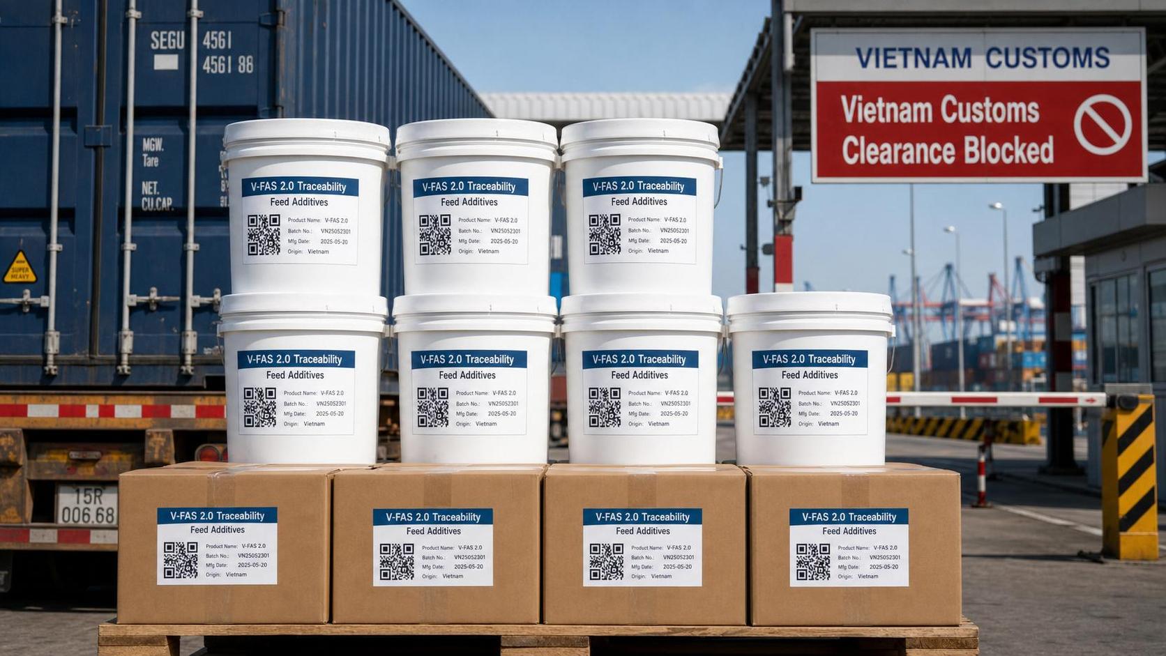 Vietnam Halts Feed Additives Without V-FAS 2.0 Codes