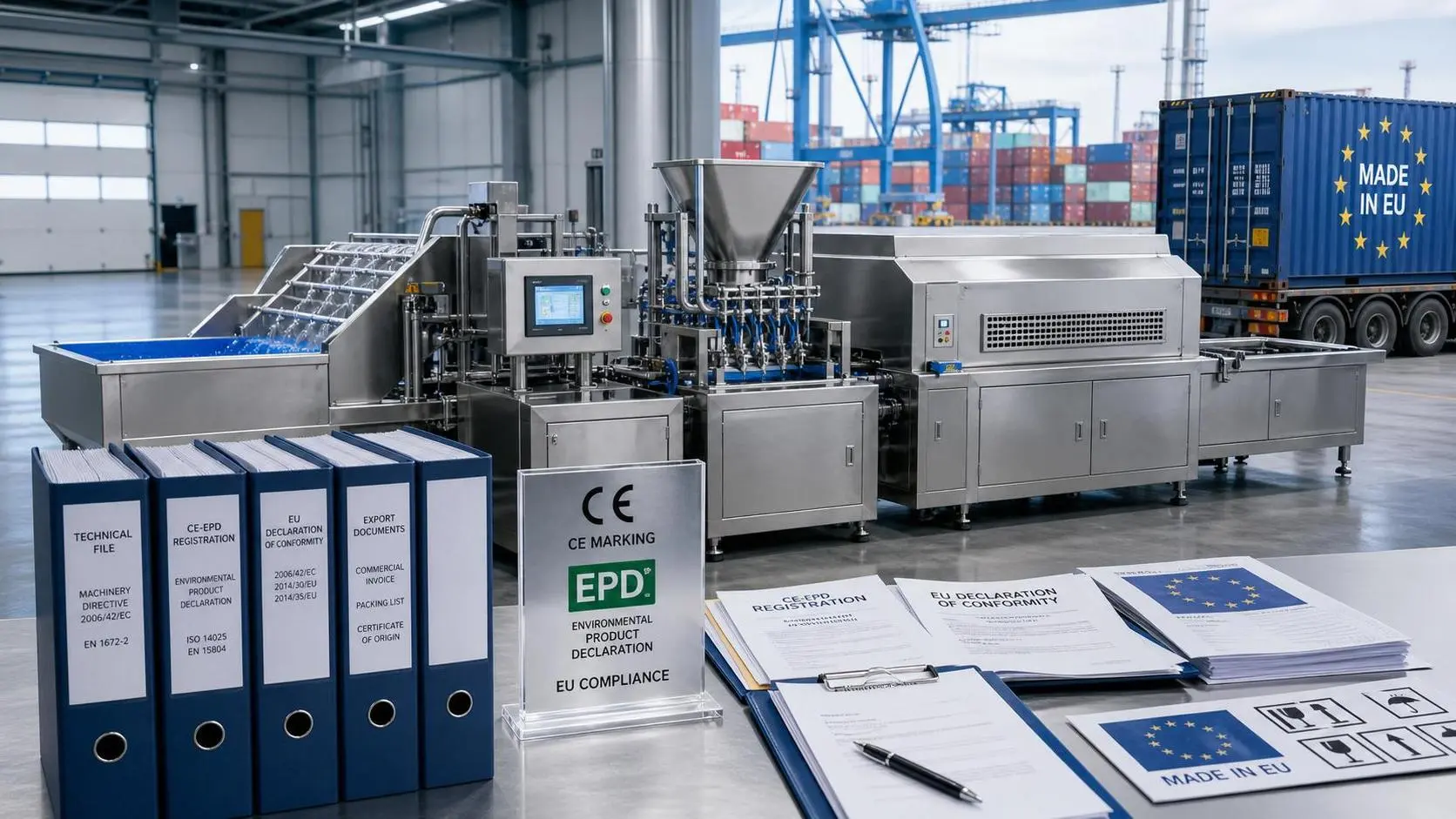 EU Requires CE-EPD for Food Processing Machinery
