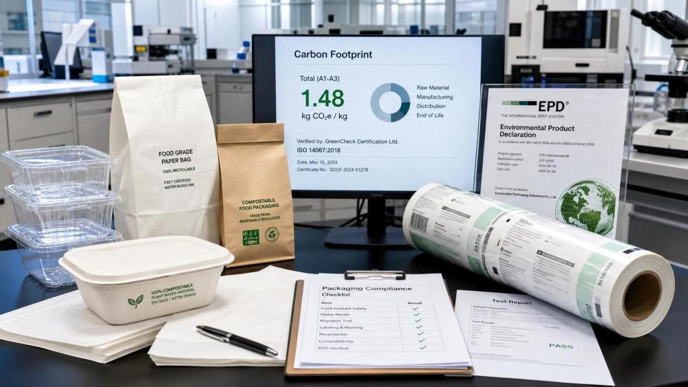 EU Sets Carbon Footprint Labels for Food Packaging EU Sets Carbon Footprint Labels for Food Packaging