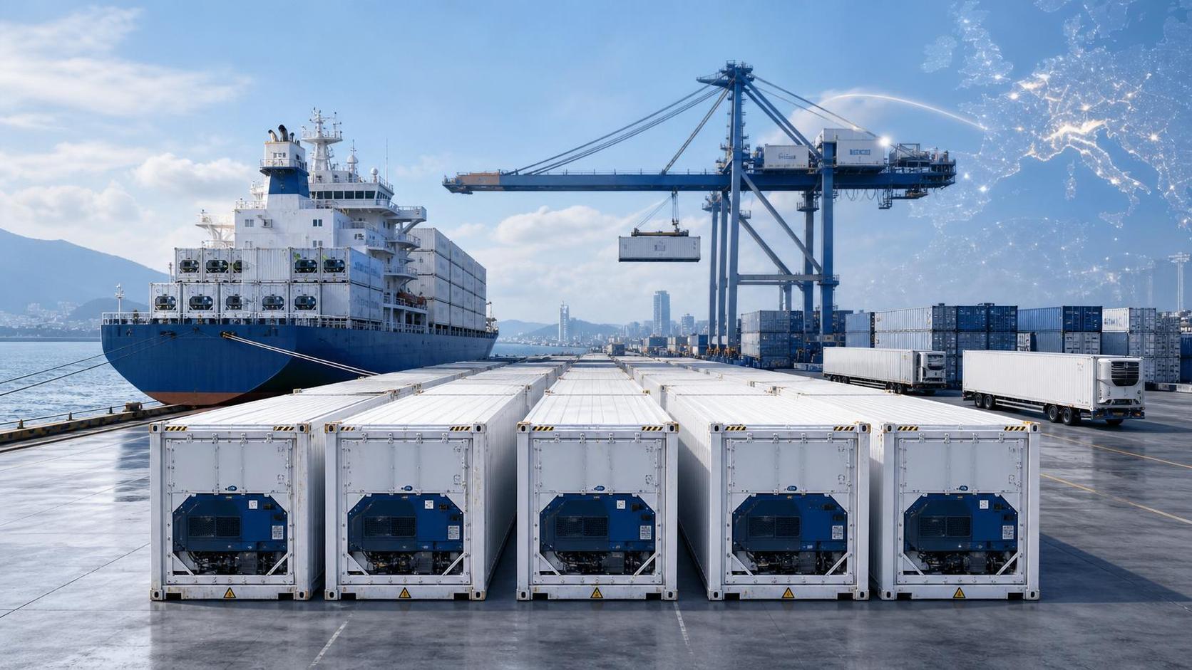 Red Sea Risk Lifts Asia-Europe Reefer Costs 37%